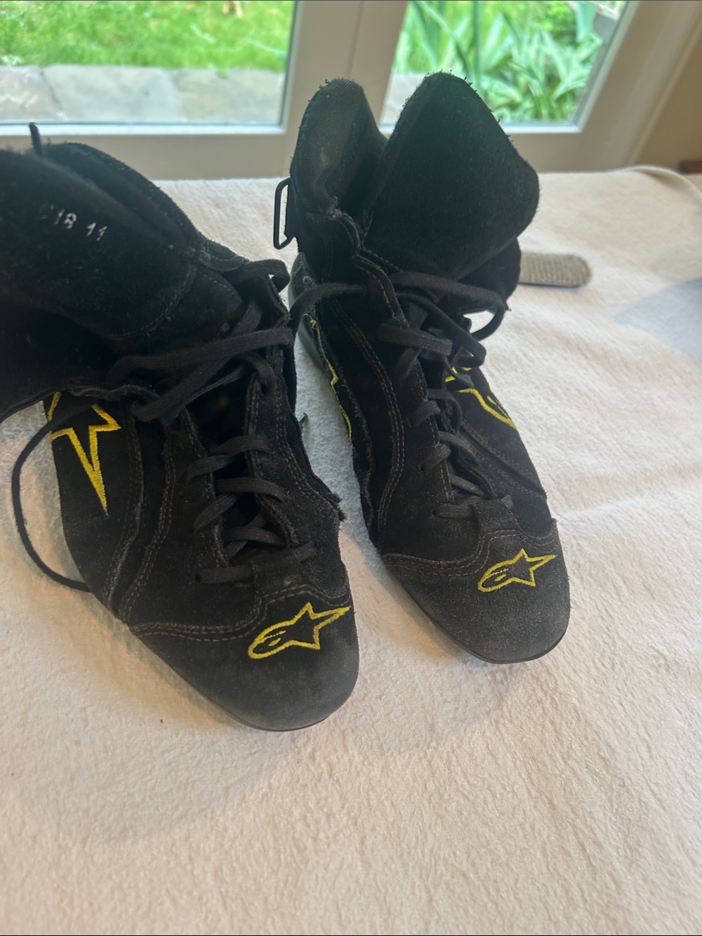 rare pair of vintage Alpinestars F1-R Racing Shoes. 8.5 men’s